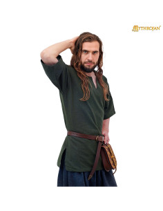 Tunika vichinga corta in cotone modello Ragnar 2