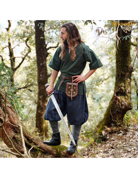 Tunika vichinga corta in cotone...