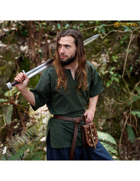 Tunika vichinga corta in cotone...