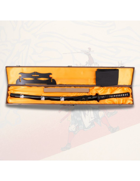 Katana funzionale con fodero nero...