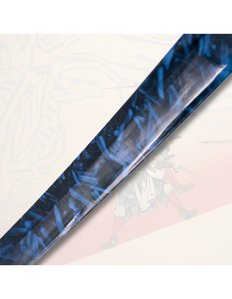Wakizashi funzionale con fodero nero...