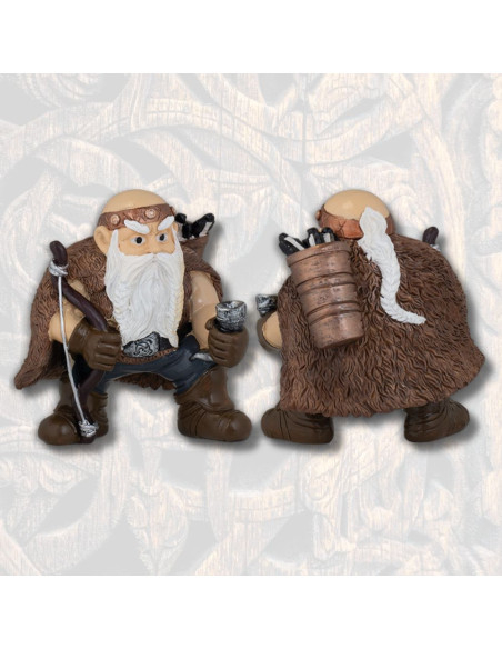 Figura di resina vichingo arciere...