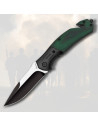 Coltello di salvataggio Albainox Stamina verde (19,6 cm.)