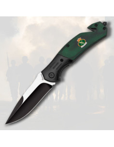Coltello di salvataggio Albainox verde Guardia Civil...