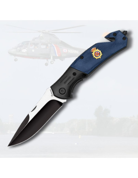 Coltello di salvataggio Albainox blu...