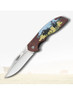 Coltello decorato Albainox ABS Toro 3D (21,4 cm.)