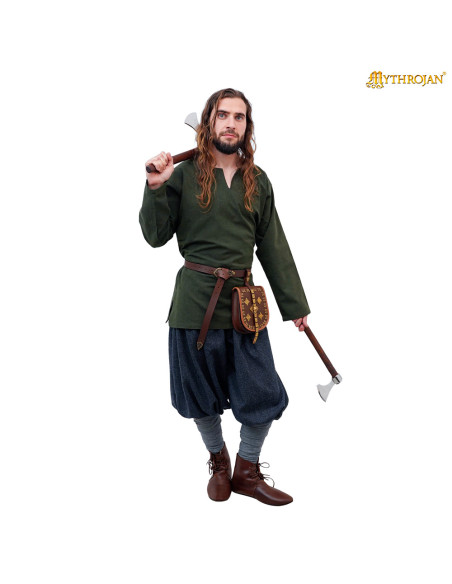 Tunika vichinga a maniche lunghe...