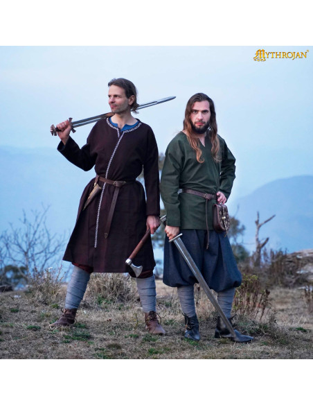 Tunika vichinga a maniche lunghe...