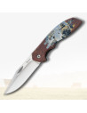 Coltello decorato Albainox ABS Cacciatore 3D (21,4 cm.)