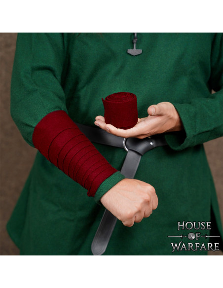 Bracciale vichingo in lana, colore...