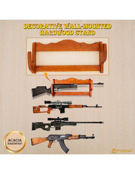 Supporto da parete per fucili, in...