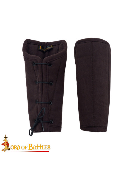 Brazaletti medievali imbottiti in...