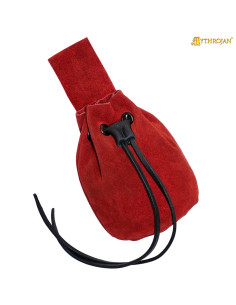Borsetta medievale per ricreazionisti - colore rosso