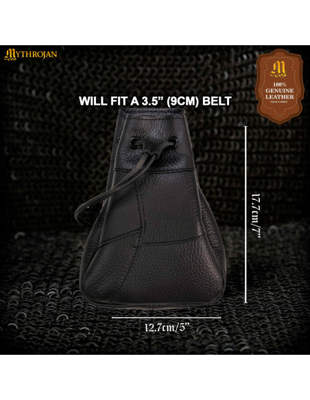 Borsetta medievale da elemosina,...