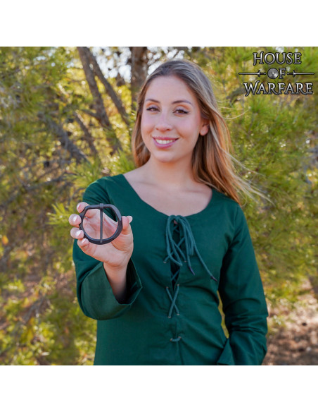 Fibbia medievale forgiata a mano per...