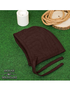 Crespina medieval imbottita, colore marrone