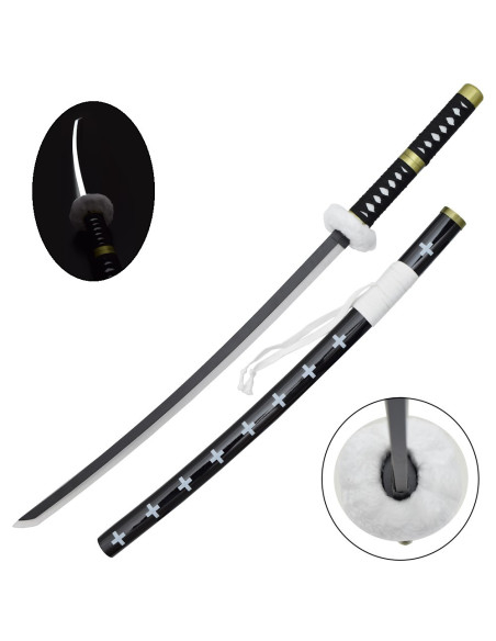 Katana Trafalgar di One Piece con luce