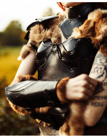 Bracciali medievali in pelle modello...