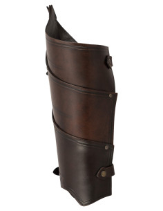 Grebas medievali in pelle modello Lilith, colore marrone 2