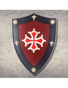 Scudo dei Catari decorato