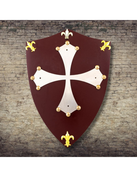 Mini Scudo dei Catari in legno (29x21...