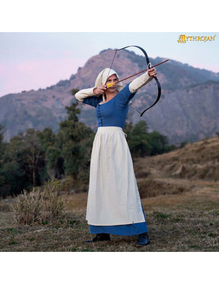 Delantal medieval secoli XIV-XV,...