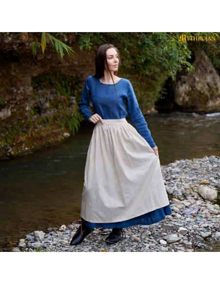 Delantal medieval secoli XIV-XV,...