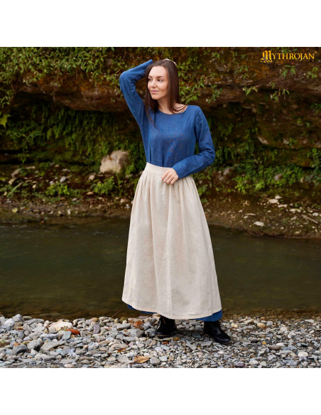 Delantal medieval secoli XIV-XV,...