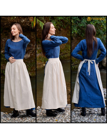 Delantal medieval secoli XIV-XV,...