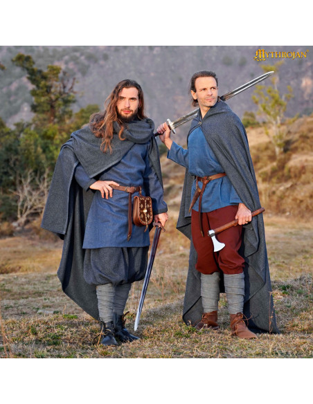 Cappa vichinga medieval in cotone...