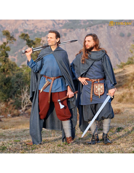 Cappa vichinga medieval in cotone...