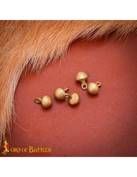 Confezione di 5 bottoni medievali in...