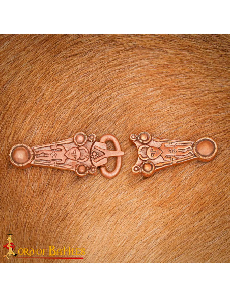 Fibbia celtica in bronzo per cinture...