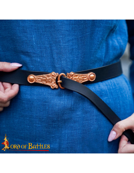 Fibbia celtica in bronzo per cinture...