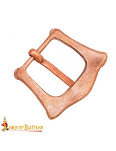Fibbia classica in bronzo con decorazioni celtiche 2