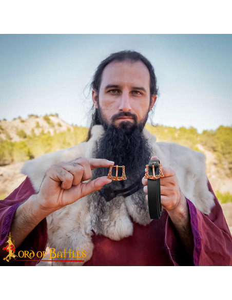 Fibbia classica in bronzo con...