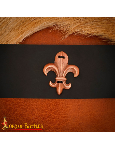 Adorno Fiore di Lis in bronzo per...