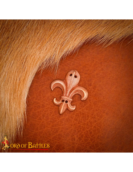 Adorno Fiore di Lis in bronzo per...