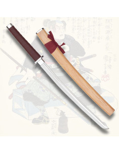 Wakizashi per pratiche lama in alluminio (68 cm.)