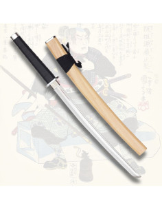 Wakizashi per pratiche lama in alluminio (68 cm.)