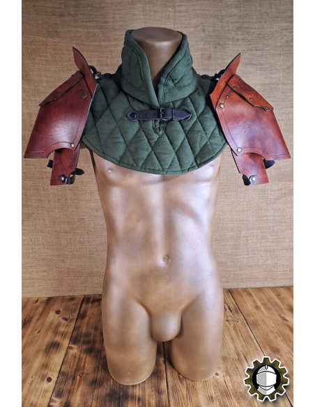 Spalliere medievali in cuoio modello...