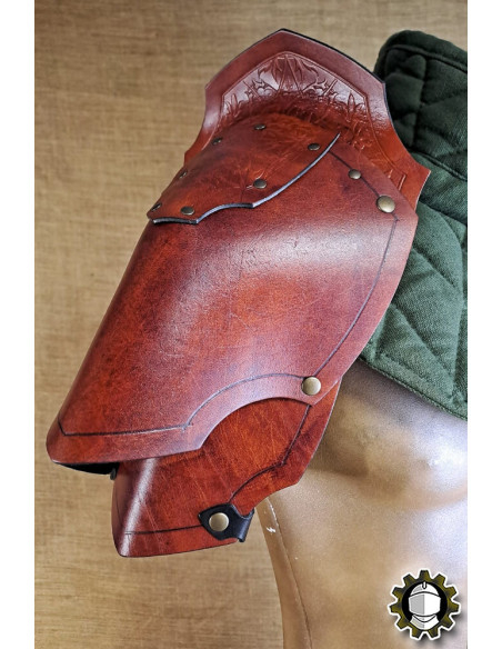 Spalliere medievali in cuoio modello...