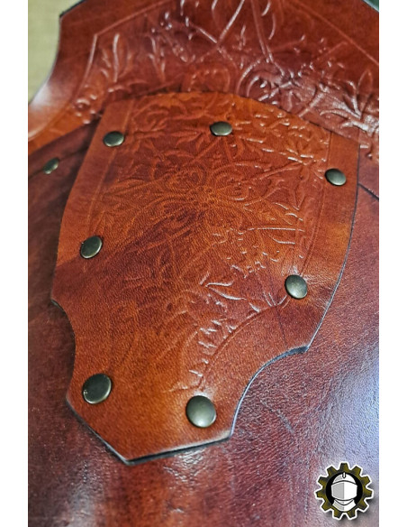 Spalliere medievali in cuoio modello...