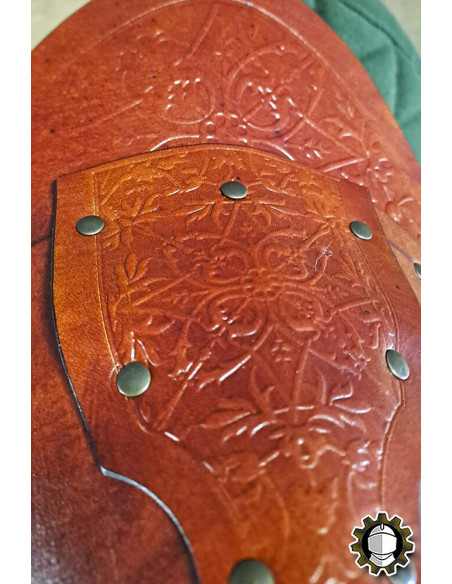 Spalliere medievali in pelle modello...