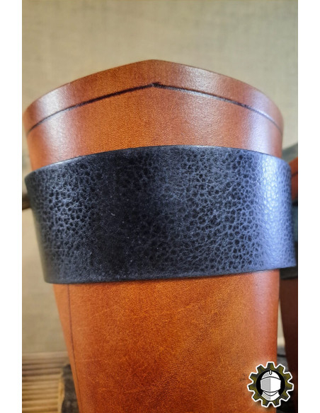 Bracciali medievali in pelle modello...