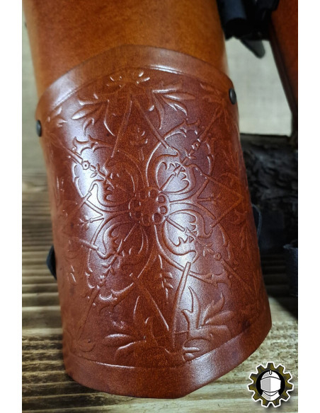 Bracciali medievali in pelle modello...