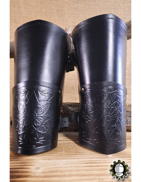 Bracciali medievali in cuoio modello...