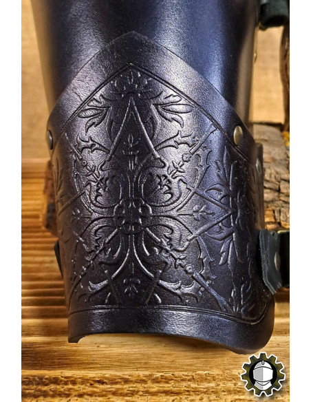 Bracciali medievali in cuoio modello...