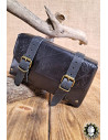 Borsa medievale in pelle modello Altair, colore nero