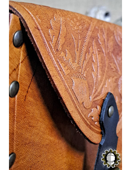 Borsa medievale in pelle modello...